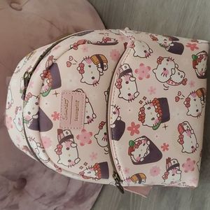 NWT Kawaii Hello Kitty sushi backpack